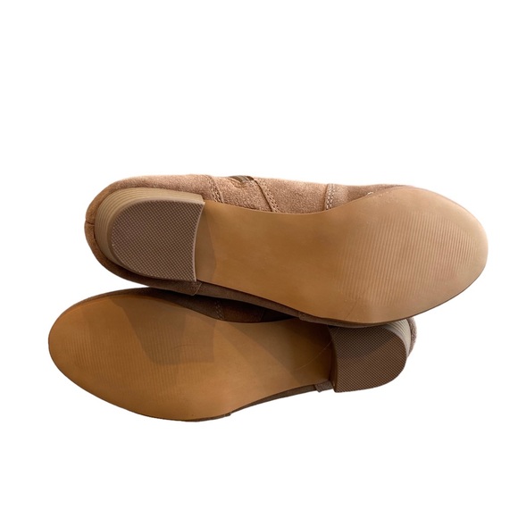 Steve Madden Girls JHipster Chelsea Boot Suede Taupe NWT - Picture 5 of 8